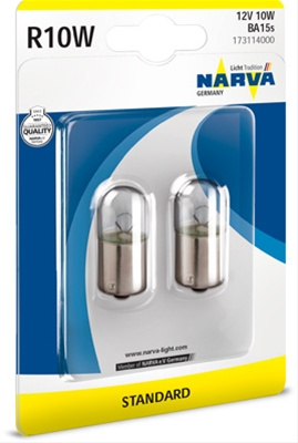 Blister 2 Becuri 12v10w Tip R10w Narva 173114000