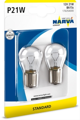 Blister 2 Becuri 12v21w P21w Narva 176354000