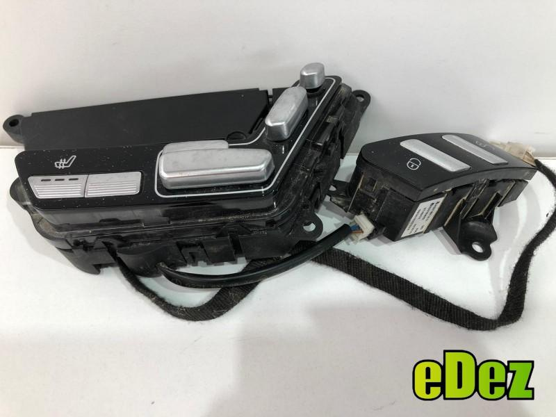 Bloc butoane reglaj scaun dreapta fata cu buton blocare usa Mercedes S-Class (2005-2009) [W221] a2218708558