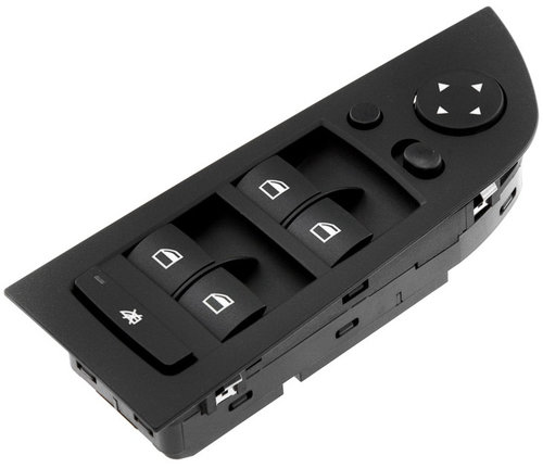 Bloc Comenzi Geamuri Compatibil Bmw Seria 3 E90 2004-2012 Cu Oglinzi Rabatabile Negru 61319217329