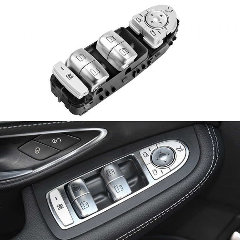 Bloc Comenzi Geamuri Compatibil Mercedes-Benz C-Class W205 2014→ A2059056811