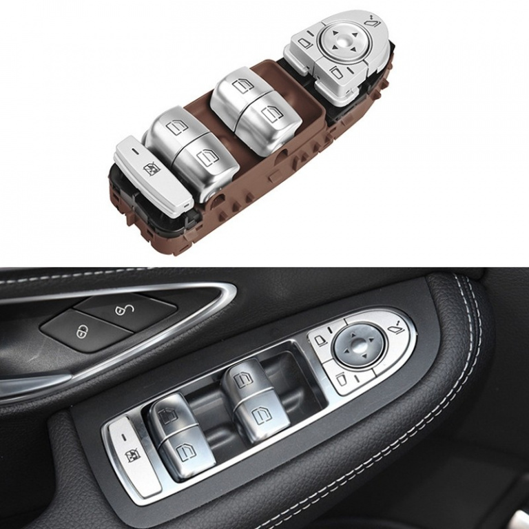 Bloc Comenzi Geamuri Compatibil Mercedes-Benz E-Class S213 2016→ A2059056811 Maro