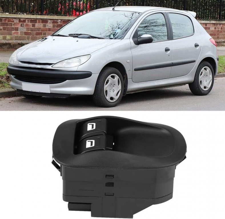 Bloc Comenzi Geamuri Compatibil Peugeot 206 1998-2010 6554WQ