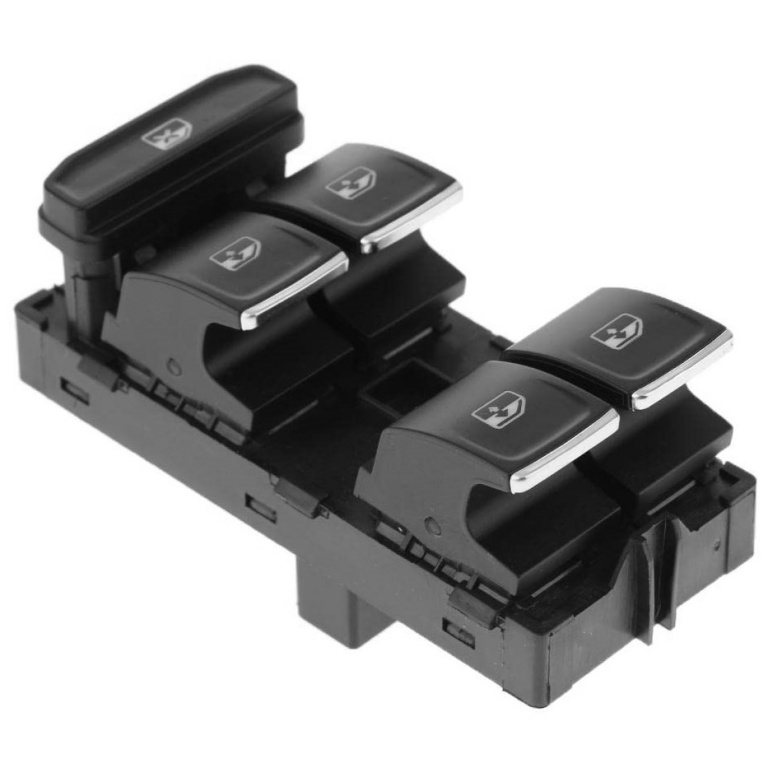 Bloc Comenzi Geamuri Compatibil Skoda Superb 3 2015→ 5G0959857 Crom