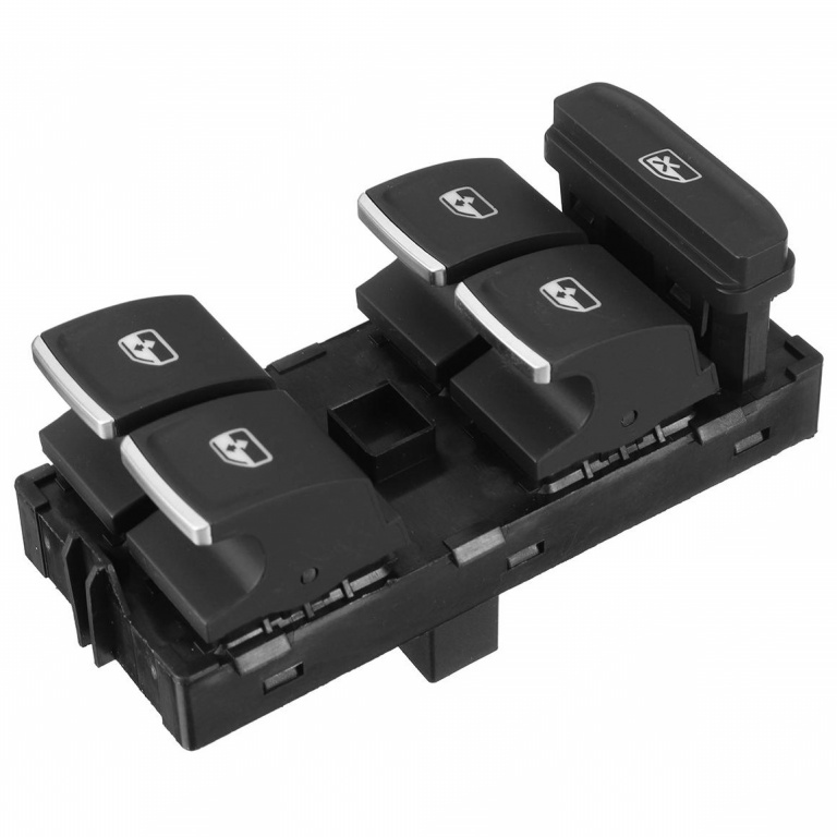 Bloc Comenzi Geamuri Compatibil Skoda Superb 3 2015→ 5G0959857 Crom