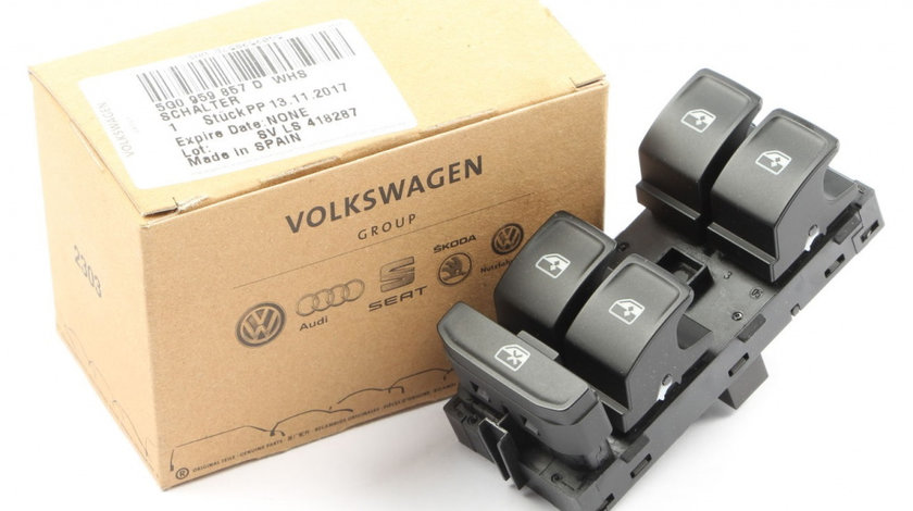 Bloc Comenzi Geamuri Oe Volkswagen Passat B8 2014→ 5G0959857DWHS