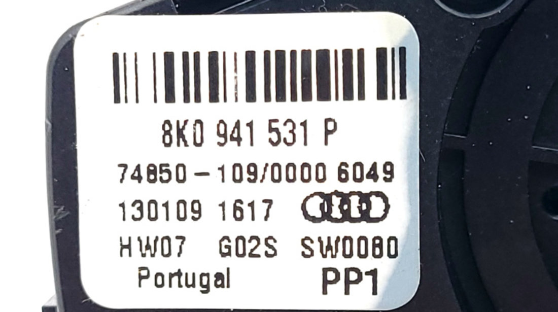 Bloc Lumini Audi A4 B8 (8K) 2007 - 2015 Motorina 8K0941531P, 7485010900006049, 1301091617, HW07G02S