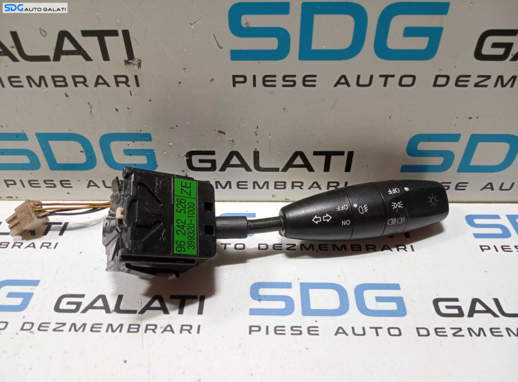 Bloc Lumini Maneta Semnalizare Faza Lunga Scurta Daewoo Lanos 1997 - 2002 Cod 96242526 399320-1000 [M5432]