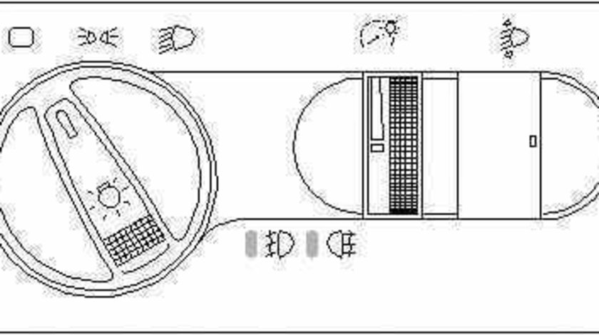 Bloc lumini VW GOLF III 1H1 TOPRAN 103 169