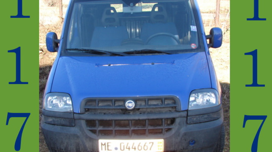 Bloc motor ambielat 90.000km Fiat Doblo [2001 - 2005] Minivan 1.9 JTD MT (105 hp) (119)