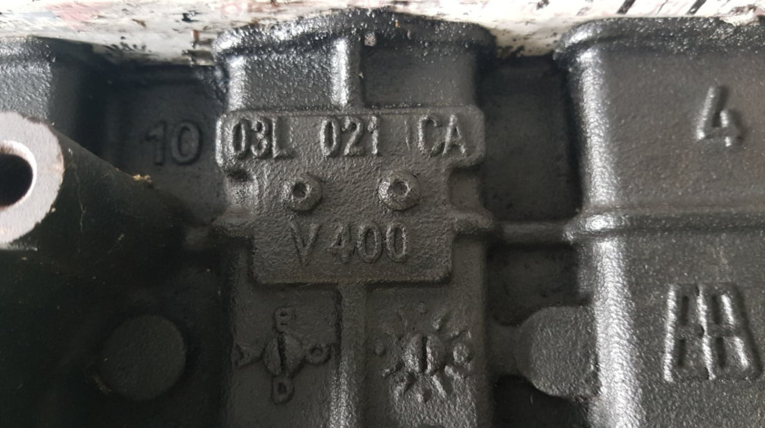 Bloc motor ambielat Audi Q3 8U 2.0 TDi 177 cai motor CFGC cod piesa : 03L021CA