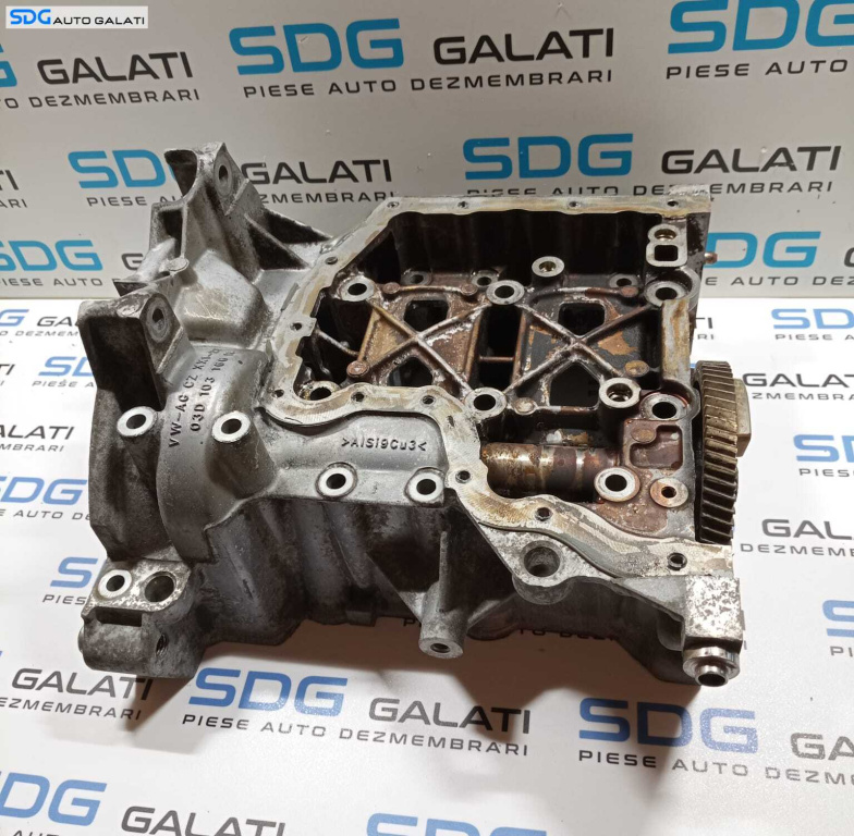 Bloc Motor Inferior cu Pompa Ulei Skoda Fabia 1 1.2 B AZQ BME 2001 - 2007 Cod 03D103166H [X1001]