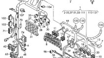 Bloc relee VOLKSWAGEN BORA (1J2) [ 1998 - 2013 ] T...