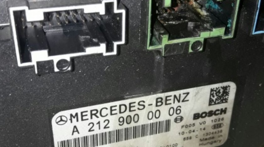 Bloc sigurante relee calculator sam A2129000006 Mercedes w212 e200