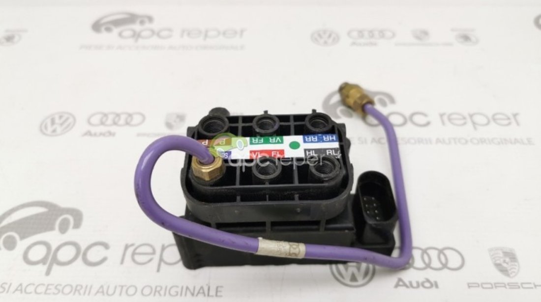 Bloc valve suspensie Original Audi A6 C7 4G / A7 4G / A8 4H - Cod: 4H0616013