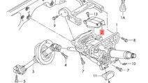 Blocator coloana de directie 8K0905852D Audi A4 B8...