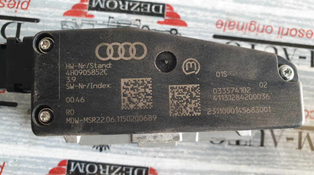 Blocator coloana volan Audi A6 C7 4G Facelift cod piesa : 4h0905852c