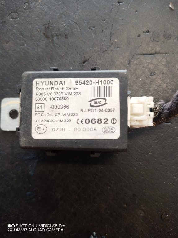 Blocator volan imobilizator , Hyundai Santa Fe SM [facelift] [2004 - 2013] COD - 95420-h1000 95420h1000