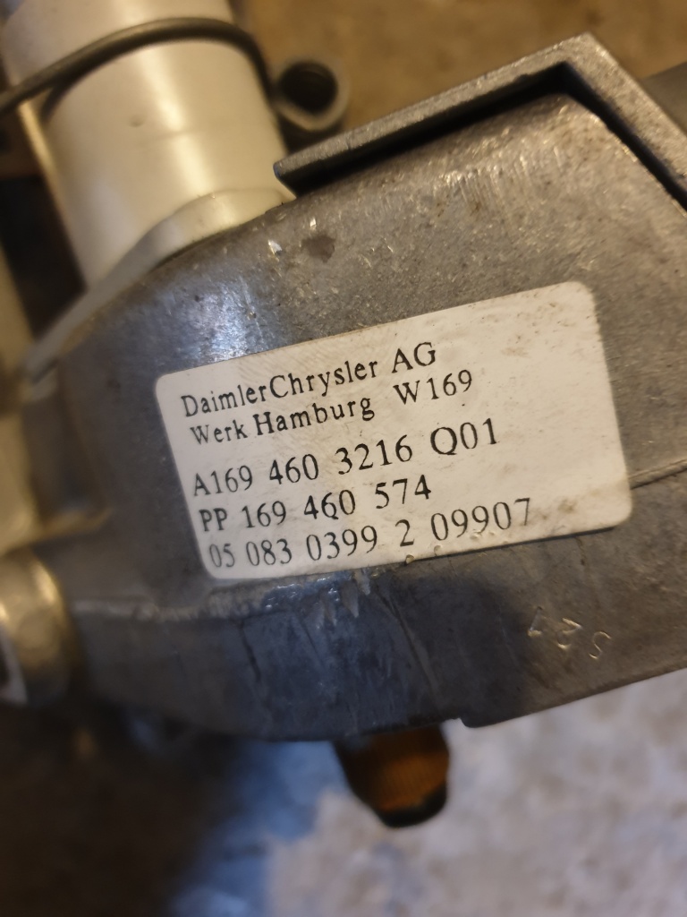 Blocator Volan Mercedes A Class W169 sau B Class W245 2006 A1694603216