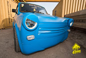 Blue Trabi by Stefan