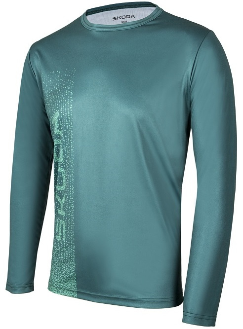 Bluza Ciclism Barbati Oe Skoda Cycling Verde Smarald Marimea XXXL 000084610DC