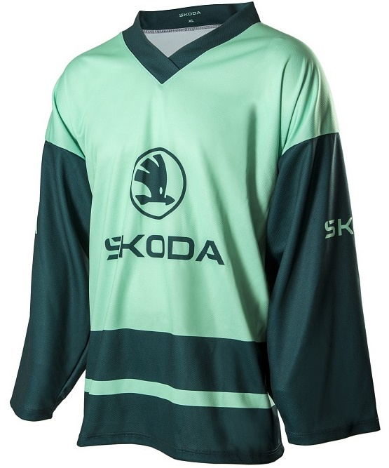 Bluza Hochei Unisex Oe Skoda Verde Marimea L 6U0084600B