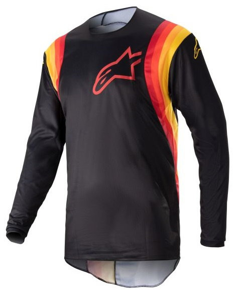 Bluza Moto Barbati Alpinestar Fluid Corsa Galben / Negru / Portocaliu / Rosu Marimea 2XL 3762523102X...