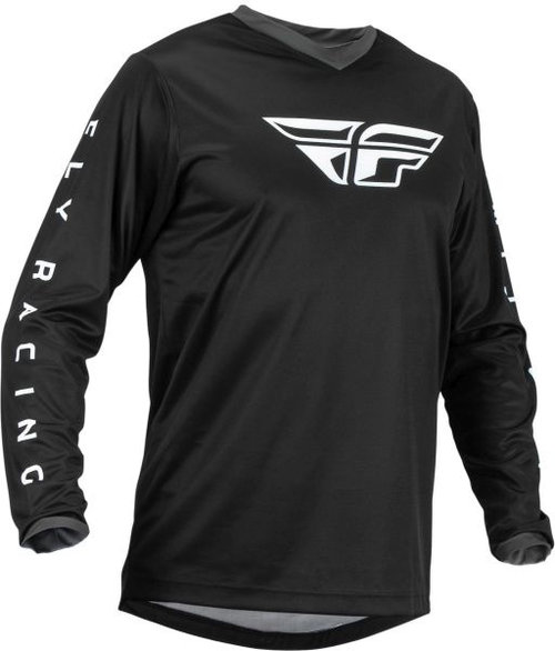 Bluza Moto Barbati Fly F-16 Alb / Negru Marimea S FLY 376-921S