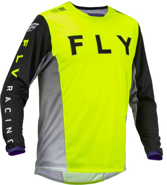 Bluza Moto Unisex Fly Kinetic Kore Galben / Negru Marimea S FLY 376-423S