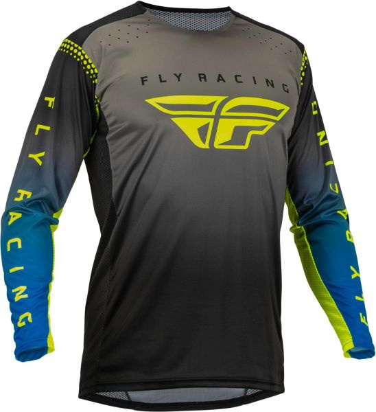 Bluza Moto Unisex Fly Lite Albastru / Galben / Gri Marimea L FLY 376-722L