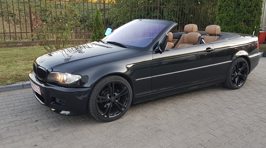 BMW 318 318i cabrio M///pachet piele maro scaune sport,jante 18 toli,gpl,Klima 2005