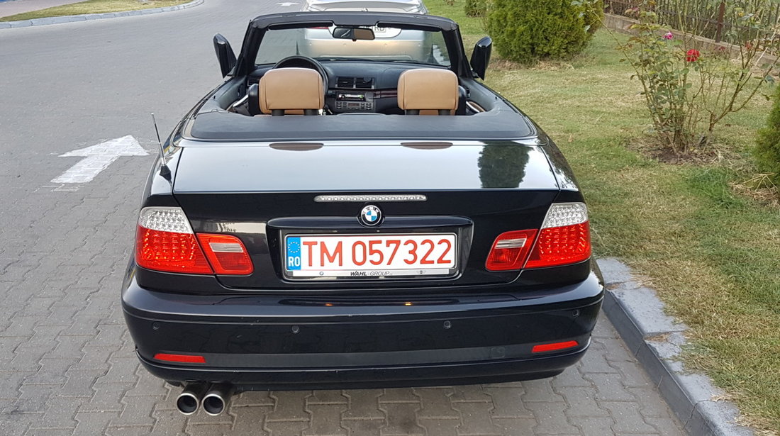 BMW 318 318i cabrio M///pachet piele maro scaune sport,jante 18 toli,gpl,Klima 2005