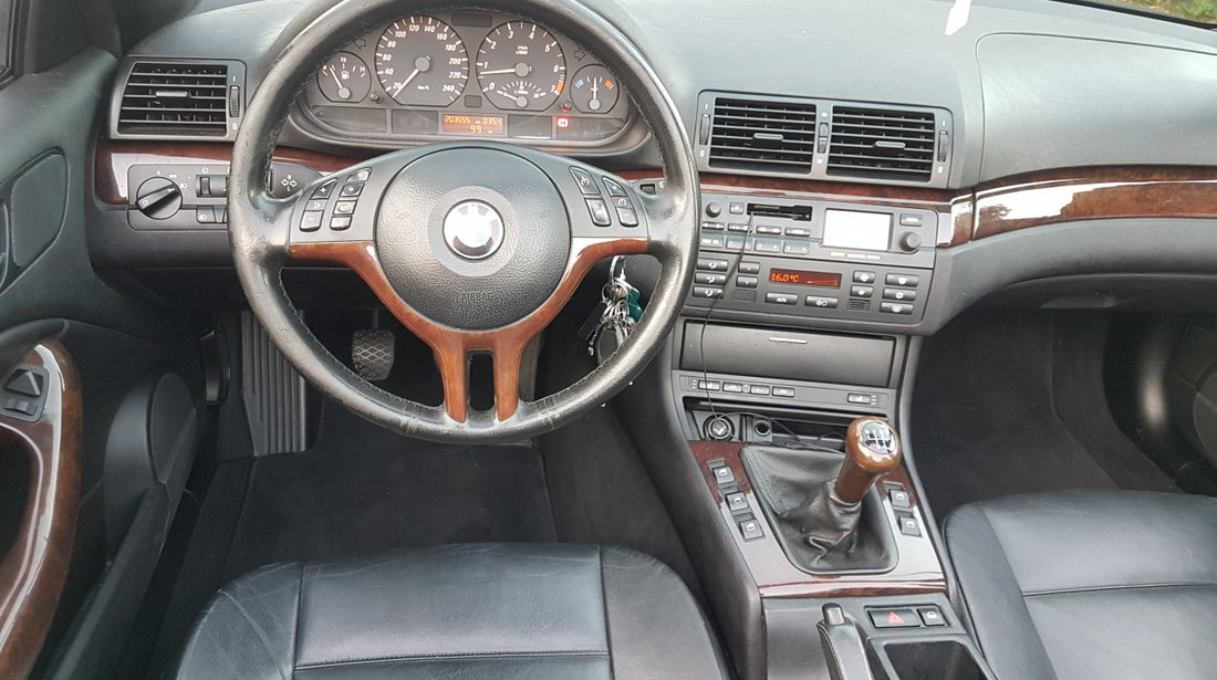 BMW 318 i cabrio facelift navi klimatronic interior piele full electric 2004