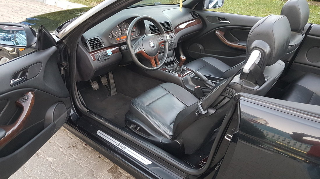 BMW 318 i cabrio facelift navi klimatronic interior piele full electric 2004