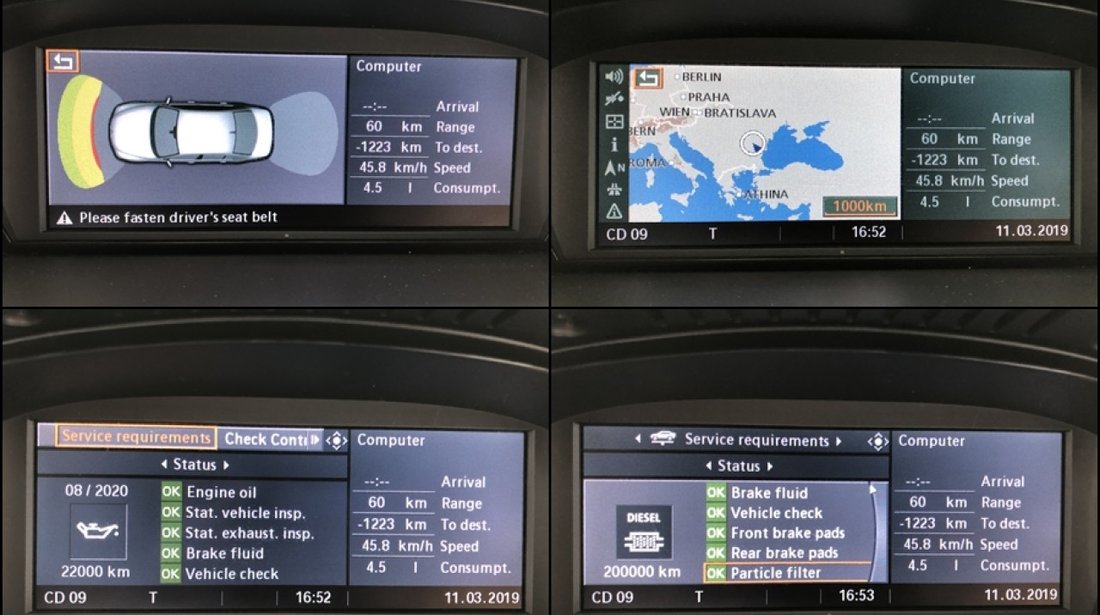 BMW 320 An 2007-320d 163Cp / Navi MARE / XENON / Trapa / Pilot / Bluetooth / Magazie 6CD / Senzori parcare fata-spate / Scaune incalzite / RECENT ADUSA DIN GERMANIA!!! 2007