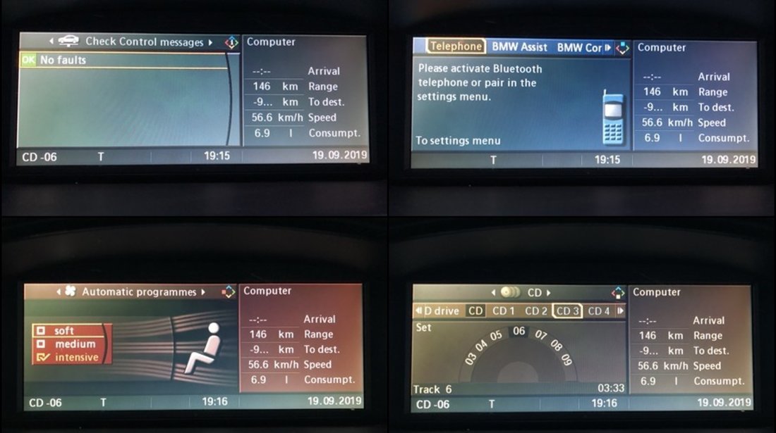 BMW 320 BMW 320i 150Cp / Navi MARE / Trapa / Bluetooth / Senzori parcare / Magazie 6CD / RECENT ADUSA DIN GERMANIA!!! 2007