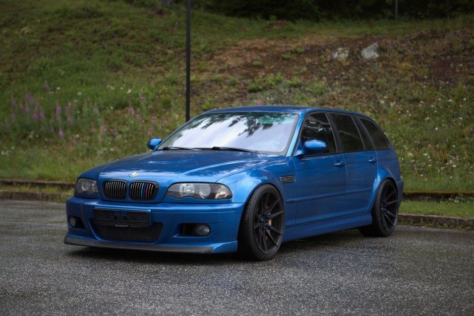 BMW 320i Touring transformat in BMW M3 Touring