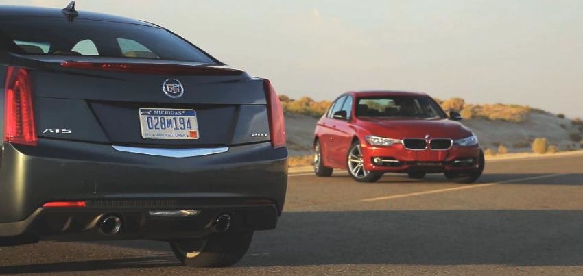 BMW 328i vs. Cadillac ATS: batalia sedanurilor din clasa medie. Cine e castigator?