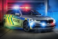 BMW 540i xDrive Touring de politie