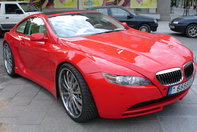 BMW 6-series modificat in Lituania