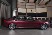 BMW 740Li in Wildberry