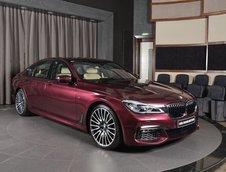 BMW 740Li in Wildberry