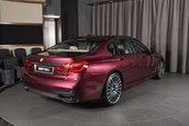 BMW 740Li in Wildberry