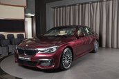 BMW 740Li in Wildberry