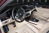 BMW 740Li in Wildberry