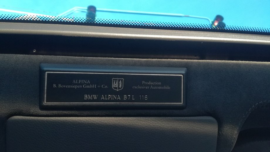 BMW 750 Alpina B7L