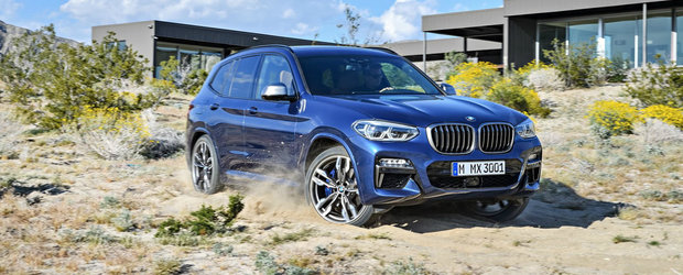 BMW a lansat oficial noua generatie X3. SUV-ul vine cu un design schimbat, interior remodelat si o versiune M