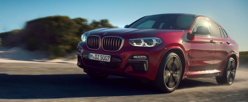 BMW a publicat astazi toate filmele. GALERIE VIDEO COMPLETA cu noul X4