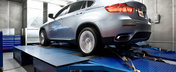 BMW ActiveHybrid X6 ia cu asalt dyno-ul