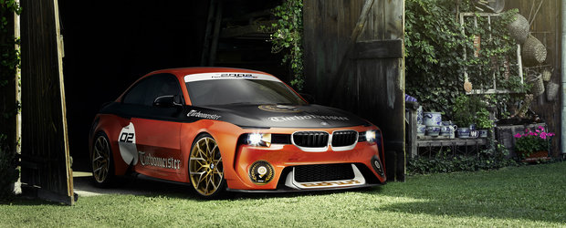 BMW aniverseaza 43 de ani de turbare: BMW 2002 Hommage, masina care saluta turbina